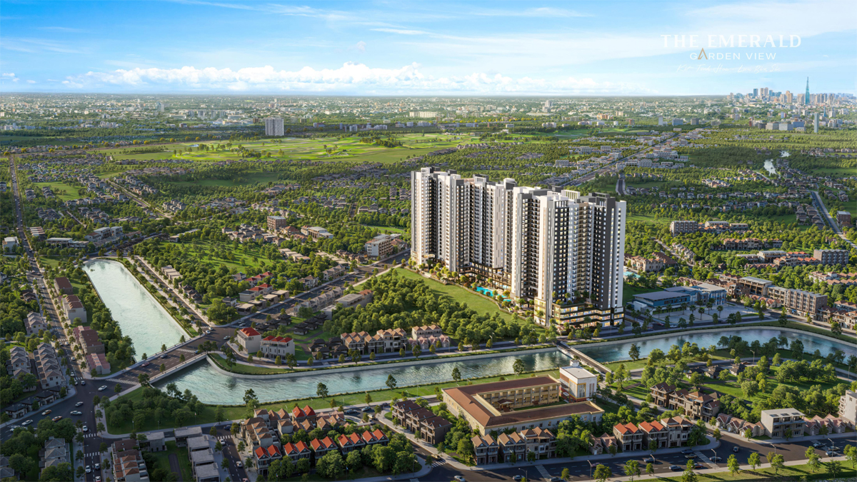 Vị trí dự án Emerald Garden View